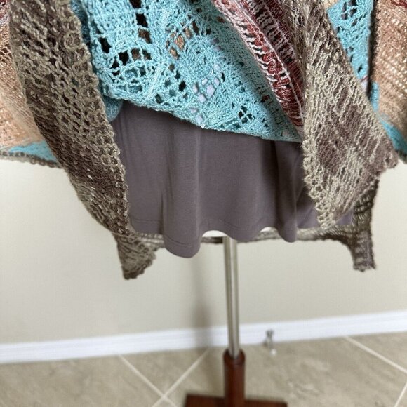 $120 NWT Soft Surroundings Crochet Tunic Size Petite Small PS Cottagecore Boho - Picture 8 of 16